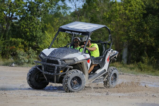 Polaris Adventure and Horseback Riding Combo at Bavaro Adventure Park - Getting ready for the Polaris track