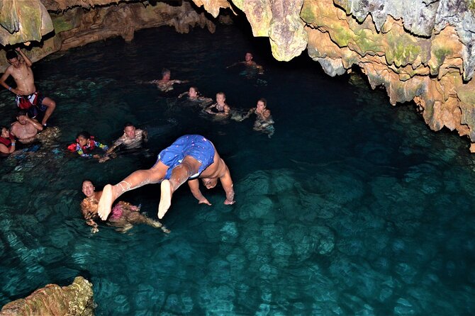 Predator Buggies Tour in Punta Cana - Swimming in the freshwater cave