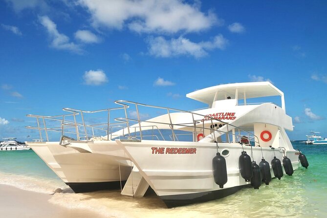 Private, All Inclusive, Double-Decker Catamaran in Punta Cana - The reef stop and snorkeling option