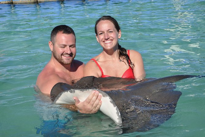 Private Caribbean Snorkeling Cruise At Punta Cana & Sharks, Stingray Encounter - The natural pool and floating bar