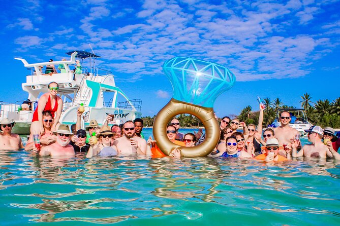 Private Luxury Party Boat with Slide - Snorkeling around the coral reef
