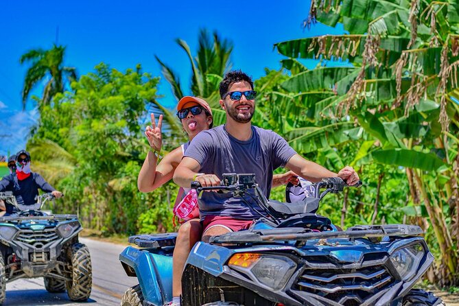 Private Punta Cana ATV Tour Adventure - Macao Beach in a short 30-minute stop