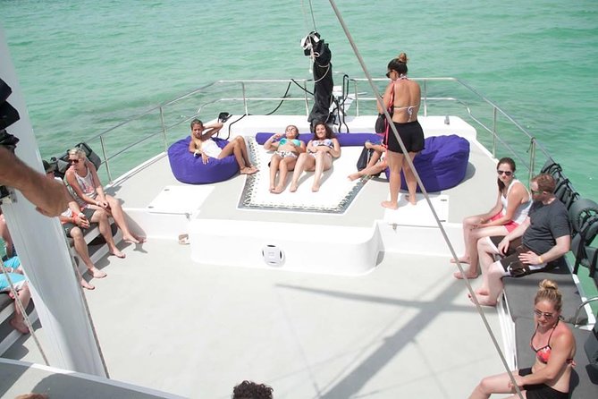 Private Sailing Catamaran - The natural pool is the social heart of the trip