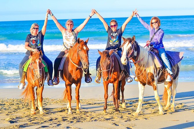 Private Sunset Horseback Riding in punta cana beach - Reaching the beach and judging the sunset promise