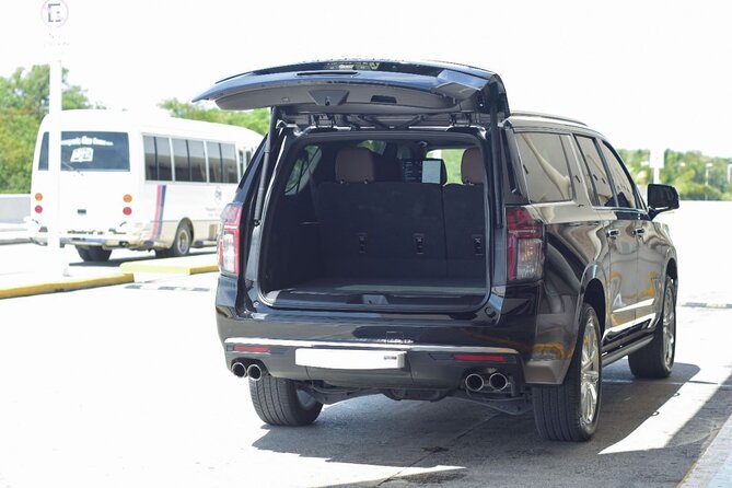 Private transfer from Bávaro Hotels to Punta Cana Airport - Inside the private vehicle