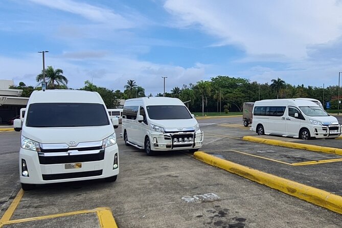 Private Transportation from Puerto Plata Airport to Hotels - Inside the vehicle for the approximately one-hour ride