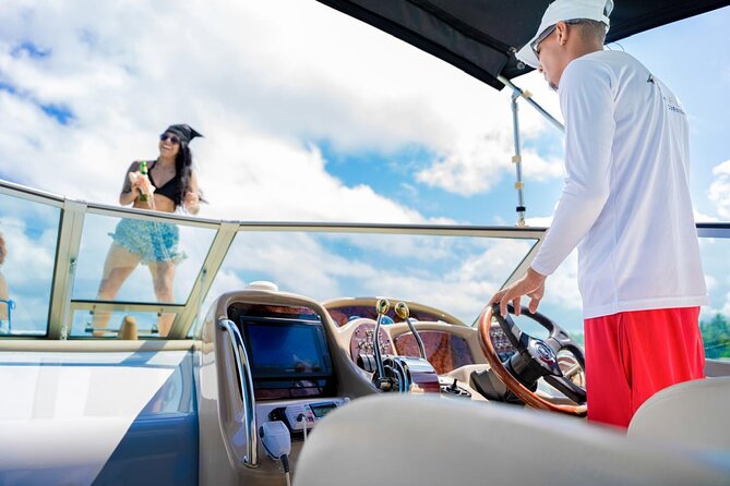 Private Yacht for Excursions in Punta Cana, Snorkeling and Booze - Playa Bibijagua and the Dolphin Island view