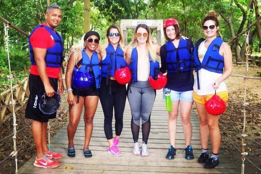 Puerto Plata: 27 Waterfalls Adventure with Traditional Lunch - Hiking through the Damajagua forest