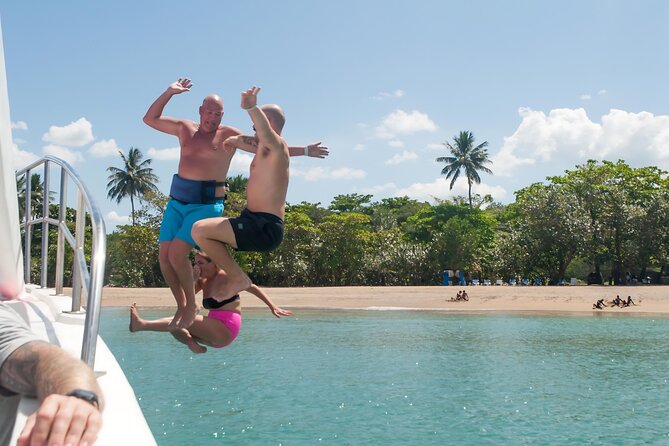 Puerto Plata Catamaran Cruise with Snorkeling, BBQ & Open Bar - The snorkeling stop in Sosua Bay