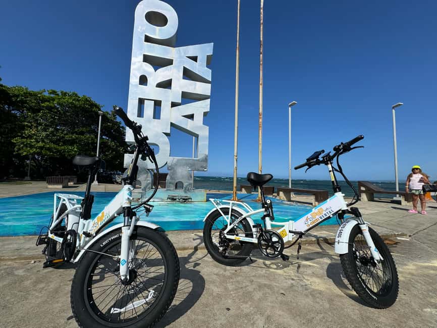 Puerto Plata: Electric bicycle Tour with Guide and Helmet - Puerto Plata Cathedral and the central streets