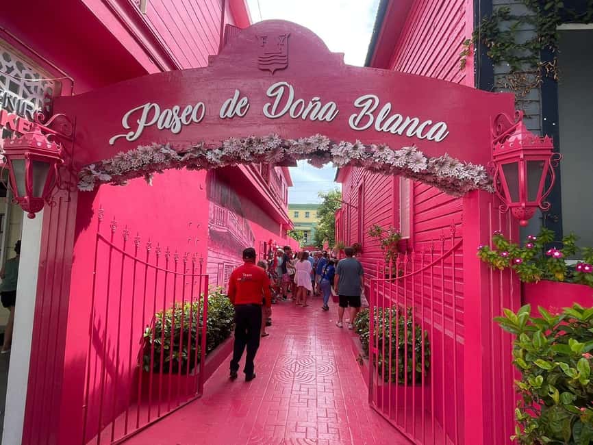 Puerto Plata: Half-Day Historic and Cultural Highlights Tour - Umbrella Street and Pink Street bring out the camera