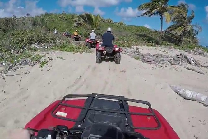 Puerto Plata Shore Excursion: ATV adventure for Amber Cove & Taino Bay Passenger - Playa Bergantin gives you a short beach break