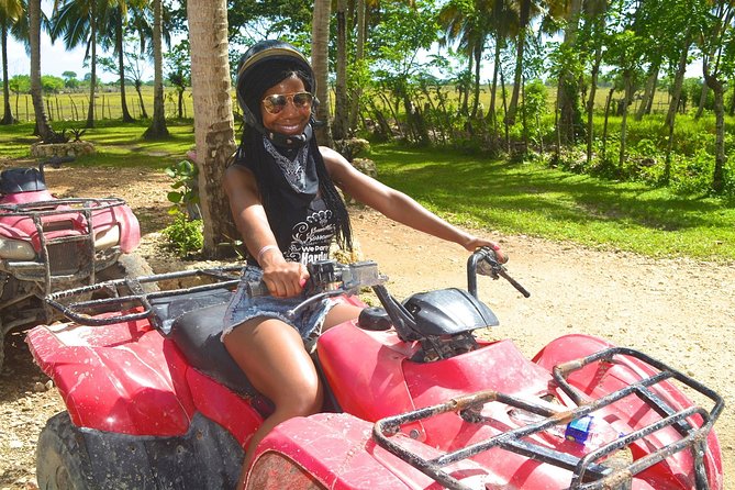 Puerto Plata Shore Excursion: ATV adventure for Amber Cove & Taino Bay Passenger - Riding through villages, woods, and muddy holes