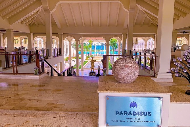 Punta Cana Airport to PARADISUS PALMA REAL in Punta Cana R/T - The 35-minute ride to Paradisus Palma Real