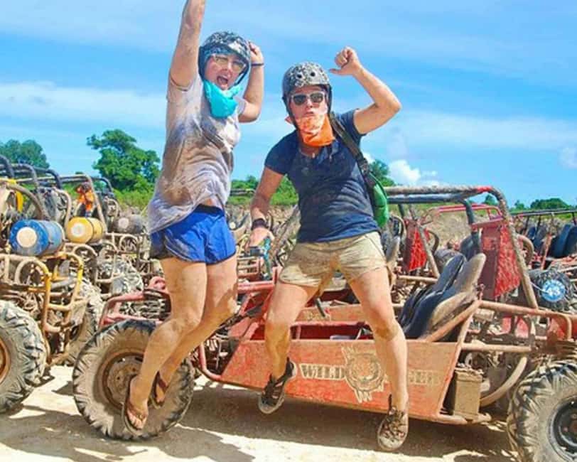 Punta Cana: Amazing Adventures Buggy Macao Beach Cenote - Starting the buggy ride safely