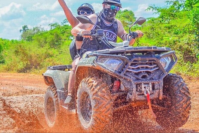 Punta Cana: Amazing ATV Adventure Private Road & Beach W/ PickUp - From the resort zone to Macao village