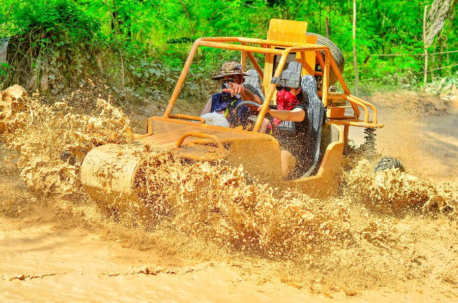 Punta Cana Amazing Dune buggy For Small Groups and Pickup - The buggy ride through tropical tracks