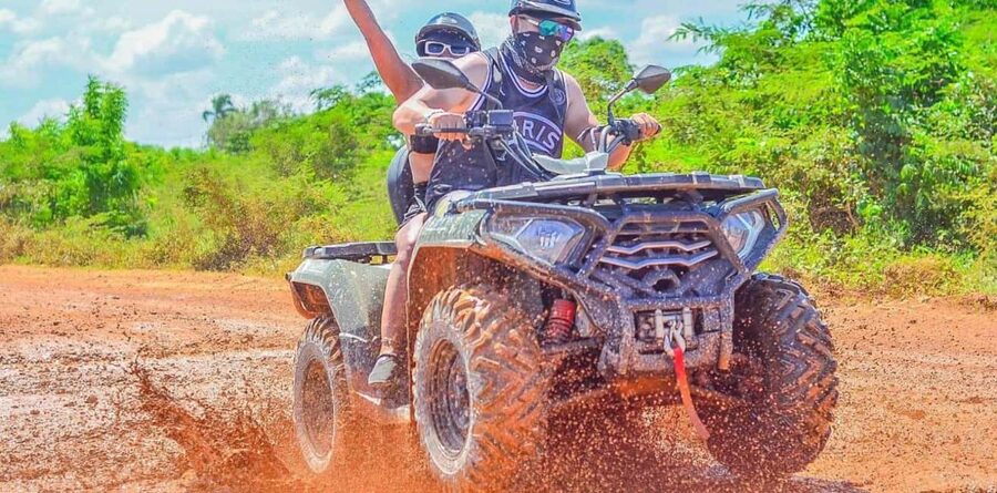 Punta Cana ATV Adventure: Beach & Cenote Tour with Pickup - Riding the private jungle trails