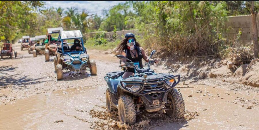 Punta Cana ATV Adventure: Beach & Cenote Tour with Pickup - Languages, guides, and group rhythm