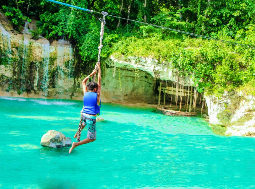 Punta Cana: Blue Hole and Scape Park Cap Cana Entry Ticket - A full adventure day in Cap Cana