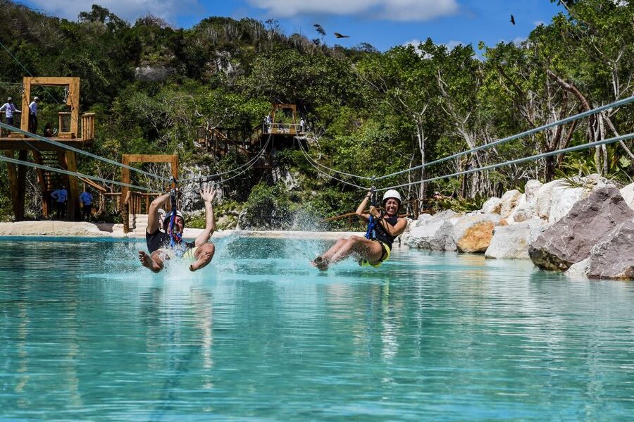 Punta Cana: Blue Hole and Scape Park Cap Cana Entry Ticket - Rope Runners and the other active stops
