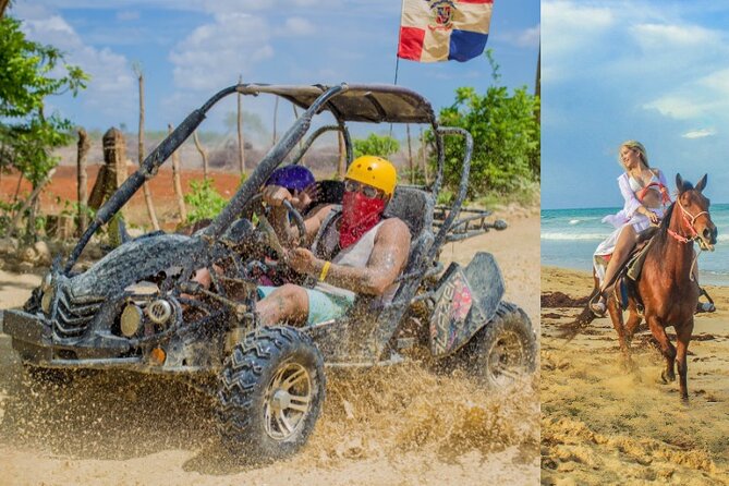 Punta Cana Buggy Adventure + Horseback Ride & Free Pick-Up - A horseback ride and buggy route in one morning