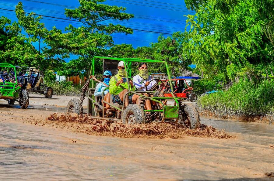 Punta Cana Buggy Tour with Cave, Macao Beach, and Mamajuana - The buggy ride through rural Punta Cana