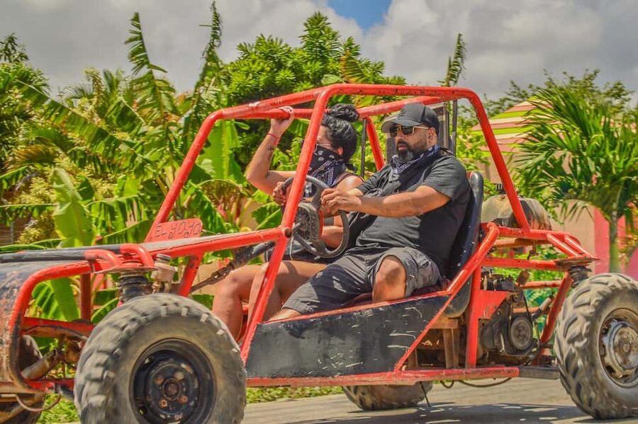 Punta Cana: Countryside and Macao Beach Half-Day Buggy Tour - The organic farm and Dominican products