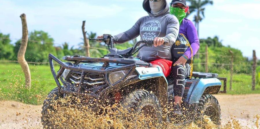 Punta Cana: Half-Day Buggy Tour with PickUp & Macao Beach - Macao Beach and the Ocean Finish