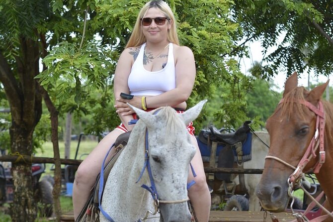 Punta Cana Horseback Riding Adventure with Exclusive Visits - The Taína cave at Domitai Park