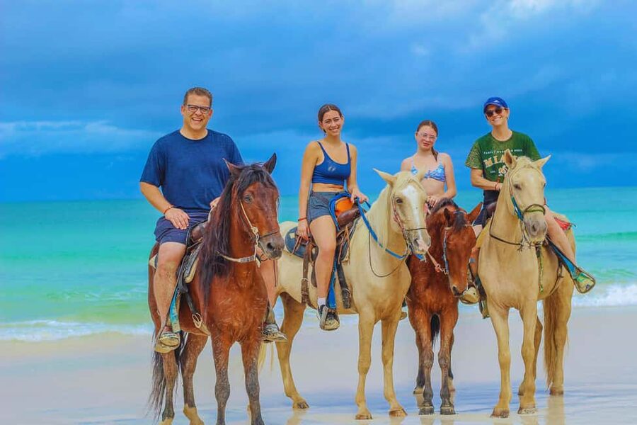 Punta Cana Horseback riding & Sunset + beach + free pick-up - What the $36 price really covers