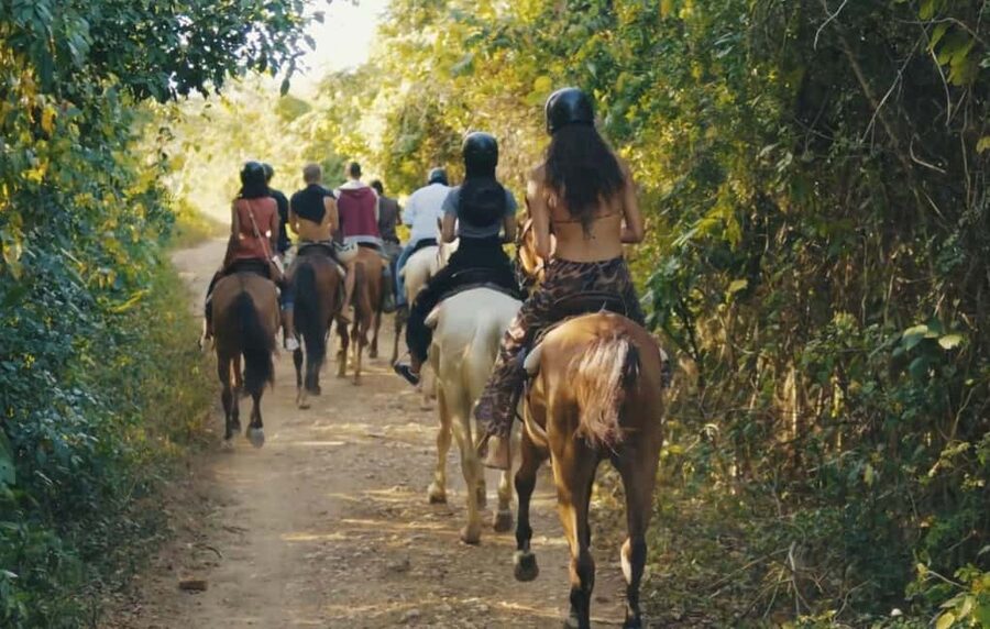 Punta Cana Horseback riding & Sunset + beach + free pick-up - At Rancho Macao Adventure Boogies, safety comes first