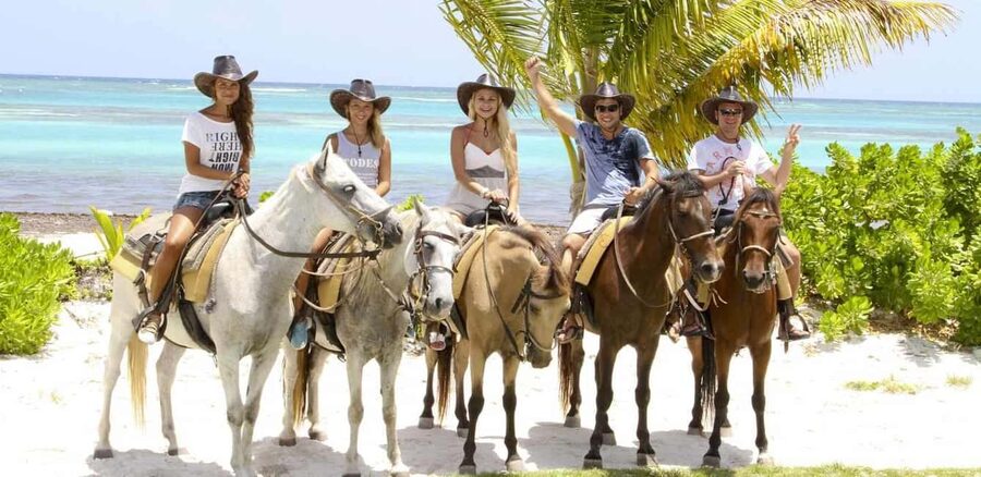 Punta Cana: Horseback Riding through Stunning Beaches - From the ranch to the Caribbean shore