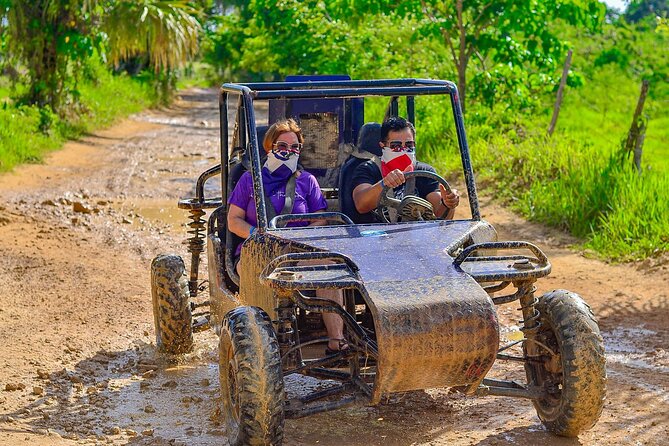 Punta Cana Jungle Buggy Tour: Macao Beach Visit and Cenote Swim - Taking the open-air buggy onto Macao’s back roads