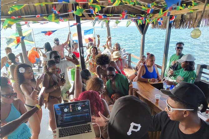 Punta Cana Noahs Ark Party Boat with Open Bar DJ - The natural pool is the real destination