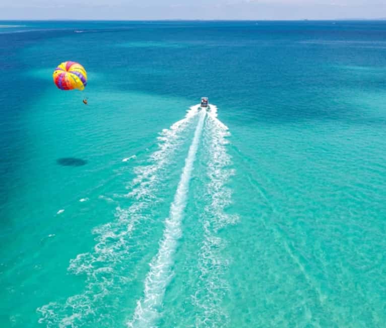 Punta Cana: Parasailing Experience with Round-Trip Transfer - Taking flight above Punta Cana’s Caribbean water