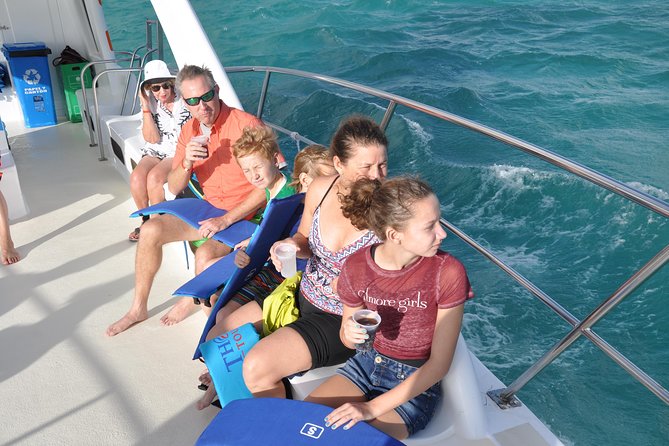 Punta Cana Parasailing & Snorkeling Cruise Experience - The natural pool and the floating bar