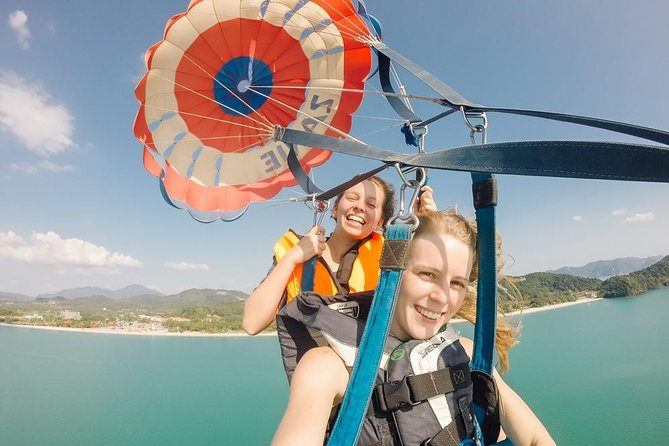 Punta Cana Parasailing & Snorkeling Cruise Experience - The parasailing flight above Punta Cana