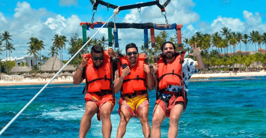 Punta Cana: Parasaling Adventure on the beach - Weather can change the plan