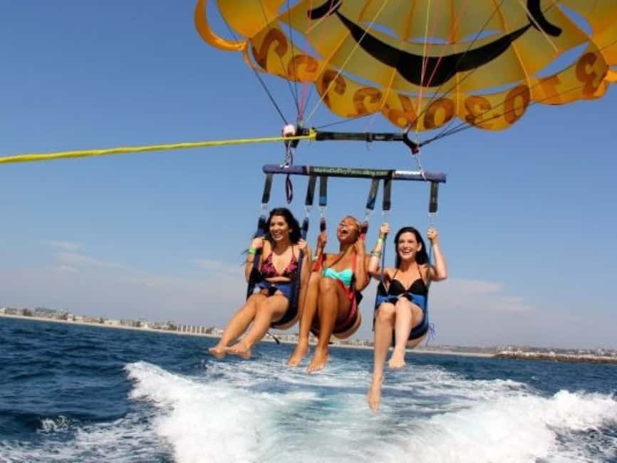 Punta Cana: Parasaling Adventure on the beach - From your hotel to the speedboat