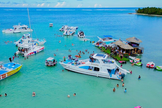 Punta Cana Party Boat Cruise with Snorkeling, Open Bar & Hip Hop - A brief stop at the dolphin aquatic center