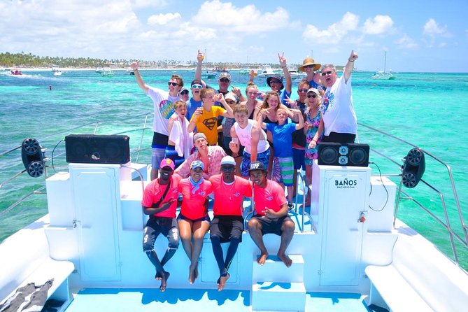 Punta Cana Party Boat:open bar - Dolphin and shark viewing from the boat