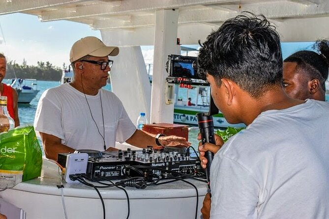 Punta Cana: Party Boat + Snorkeling Diving Music Drink Open Bar - The catamaran ride and party mood