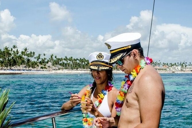 Punta Cana Party Boat Snorkeling with Music DJ and Open Bar - The dolphin view is brief and does not include a swim
