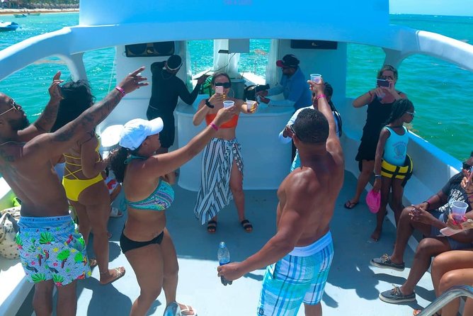 Punta Cana Private Booze Cruise with Open Bar (10+ People) - The gated slide is the boat’s signature feature