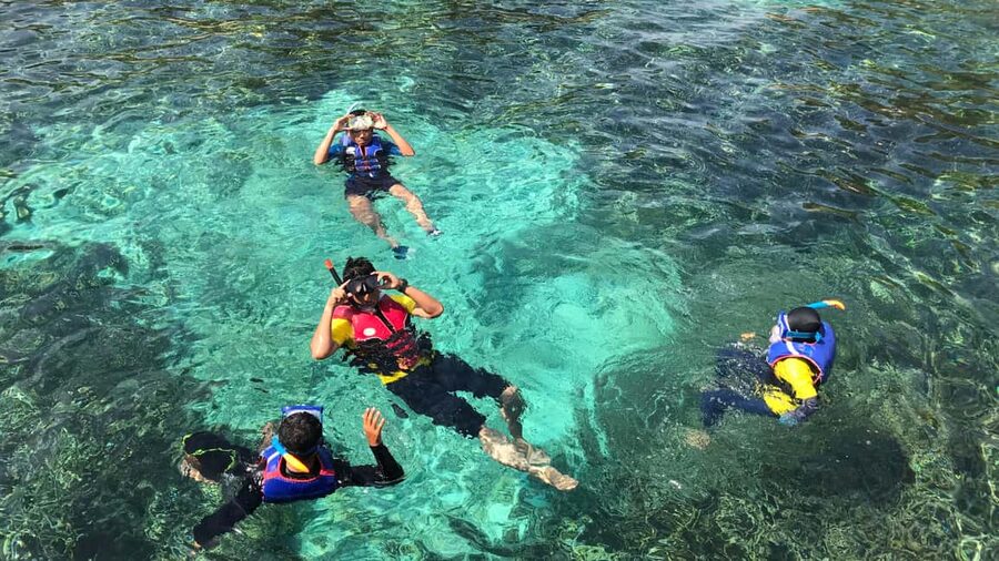 Punta Cana: Saona Island Catamaran Tour with Food & Open Bar - Speedboat out, catamaran back