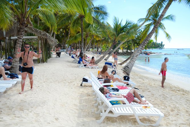 Punta Cana : Saona Island Day Tour - Playa Palmilla and the natural pool