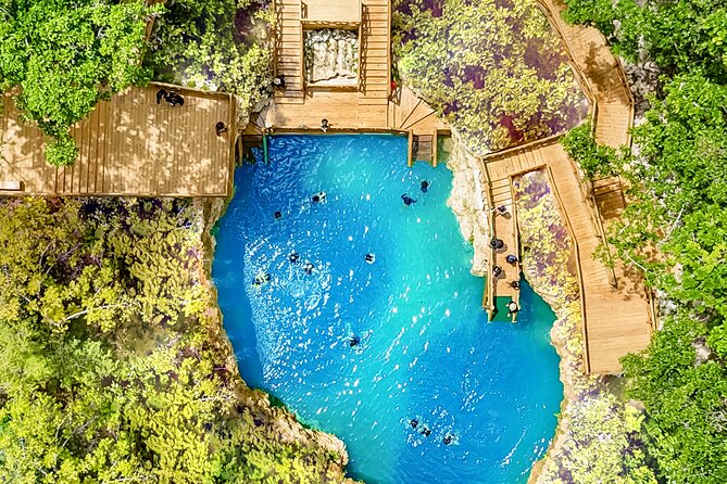 Punta Cana Scape Park and Blue Hole Full Day Admission Ticket - The Blue Hole and the cenote trail