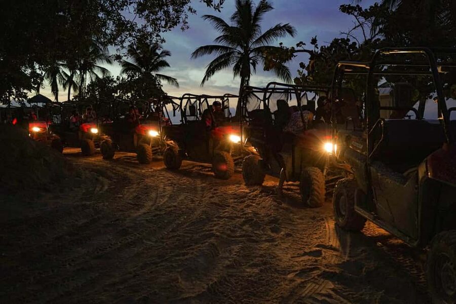 Punta Cana: Sunset Buggy Tour With Cave Swim and Dance Show - Yara Cave and the safari truck choice