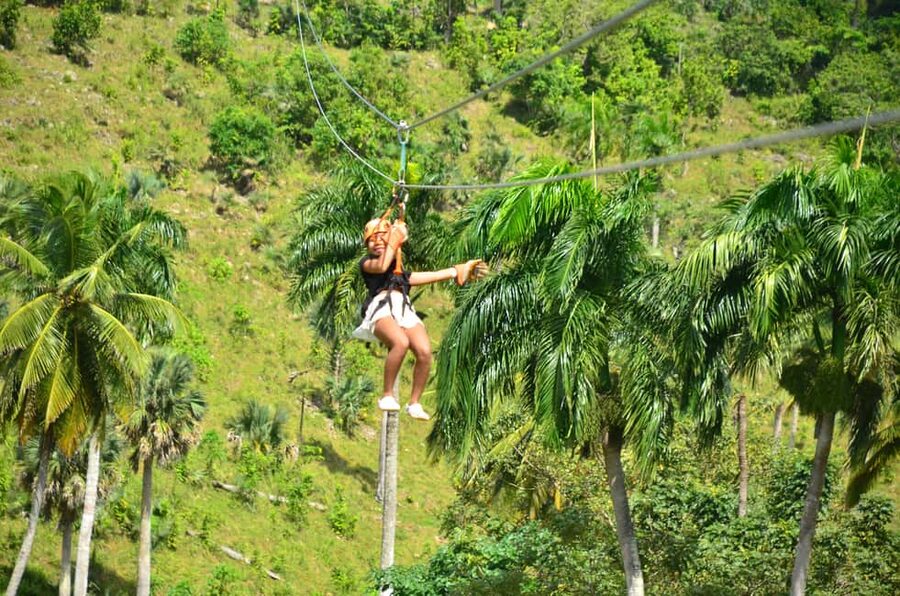 Punta Cana: Zip Line Adventure with Suspension Bridge - Platform 8 brings the widest view